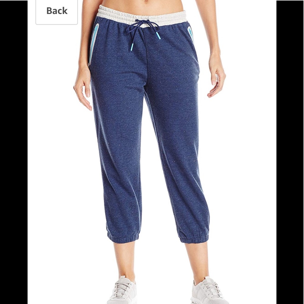 MinkPink Move Sweatpants Large NWT Blue Orig $79